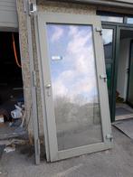 Aluminium veiligheidsdeur Schüco met dubbel glas en chassis, Doe-het-zelf en Bouw, Deuren en Vliegenramen, 215 cm of meer, Vouwdeur