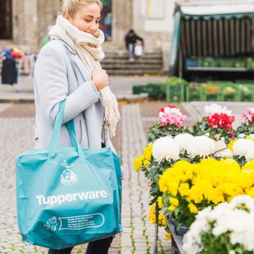 Tupperware « Eco Shopping Bag » Sac - Bleu 