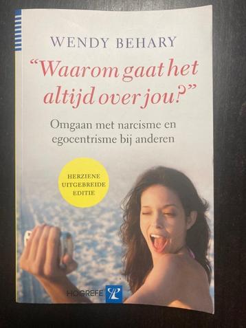 Boek : waarom gaat het altijd over jou ? (Narcisme) beschikbaar voor biedingen