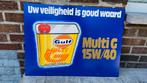 Gulf reclamebord jaren 70, Ophalen