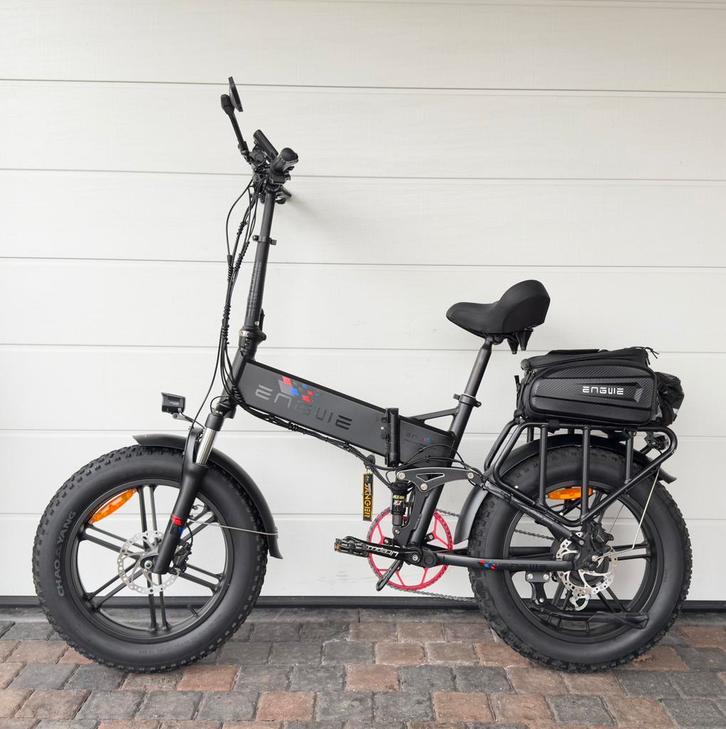 Elektrische Fatbike - Opvouwbaar, Nieuwstaat!!!, Fietsen en Brommers, Elektrische fietsen, Zo goed als nieuw, Overige merken, 50 km per accu of meer