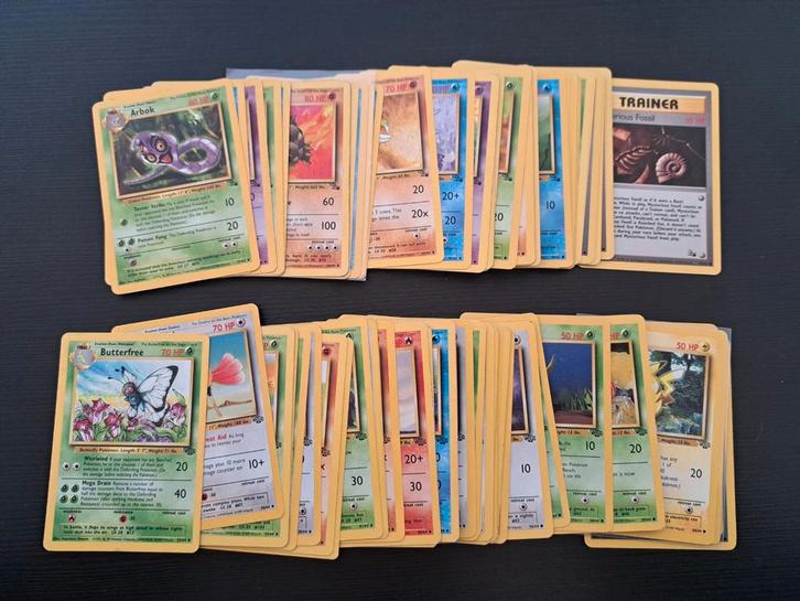 Lot met oude pokémonkaarten (wotc), Hobby en Vrije tijd, Verzamelkaartspellen | Pokémon, Gebruikt, Meerdere kaarten, Ophalen of Verzenden