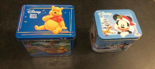 Disney muziek doosjes metaal. 2stuks, Verzamelen, Disney, Ophalen of Verzenden