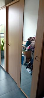 3 kleerkasten  met spiegel.  180cm hoog x 65 cm diep x 125, Huis en Inrichting, Ophalen, Met hangruimte, Zo goed als nieuw, 150 tot 200 cm