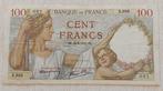 France 1939 - 100 Francs ‘Sully’ X.986 001 - P# 94 - VVF, Postzegels en Munten, Frankrijk, Los biljet, Verzenden