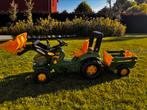 Speelgoed John Deere met aanhangwagen en kipbak, Kinderen en Baby's, Ophalen, Zo goed als nieuw