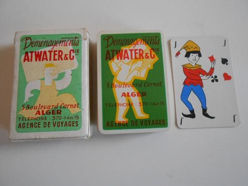 Oud spel speelkaarten Déménagements Atwater & Cie, Verzamelen, Speelkaarten, Jokers en Kwartetten, Speelkaart(en), Ophalen of Verzenden