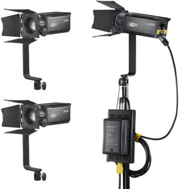 Godox S60Bi-D 3-Licht S60Bi Kit met accessoires – Set met 3  beschikbaar voor biedingen