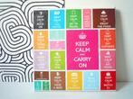 Pop Art - Keep calm and carry on, Huis en Inrichting, Verzenden, Zo goed als nieuw