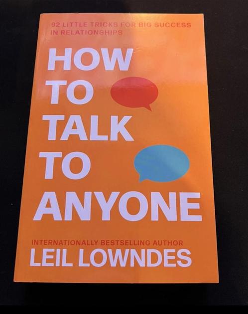 How to Talk to Anyone, Boeken, Advies, Hulp en Training, Zo goed als nieuw, Ophalen