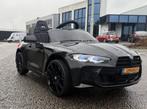 BMW M4 12v zwart Afstands. - Bleutooth - Led - Leder - Rubb, Ophalen of Verzenden, Nieuw