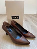 Pumps Zinda maat 37, Enlèvement ou Envoi, Comme neuf, Brun, Zinda