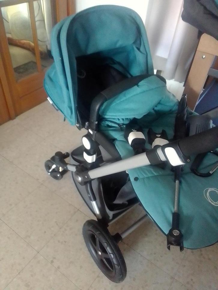 poussette Bugaboo Cameleon 3 verte (rare dans cette couleur), Kinderen en Baby's, Kinderwagens en Combinaties, Zo goed als nieuw
