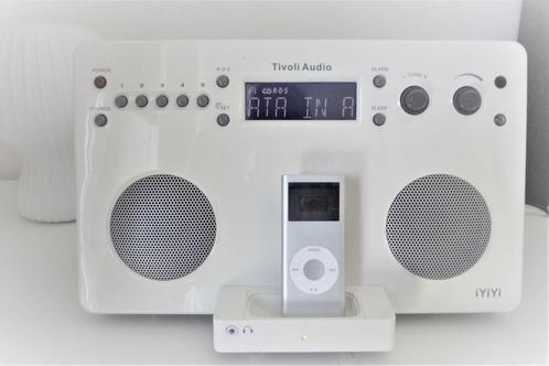 Tivoli iYiyi wit hifi-systeem, Audio, Tv en Foto, Stereoketens, Zo goed als nieuw, Tuner of Radio, Speakers, Overige merken, Microset