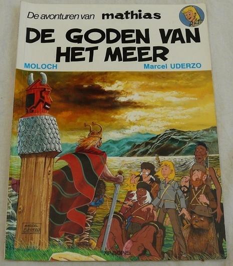 Strip, Mathias, De Goden Van Het Meer, Nr.3, Arboris, 1989., Livres, BD, Utilisé, Une BD, Enlèvement ou Envoi