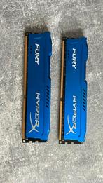 Barrettes HyperX Fury 16 Go (2x8 Go) DDR3-1866 MHz Neuves, Computers en Software, RAM geheugen, Ophalen, Nieuw, DDR3, Desktop