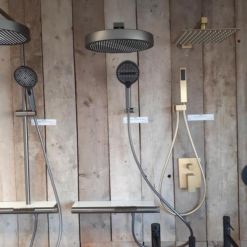 STIJLVOL! Inbouw doucheset, Piano button, Gun metal, Jarno, Huis en Inrichting, Woonaccessoires | Overige, Nieuw, Ophalen of Verzenden