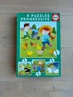 Educa Puzzles Progressifs Animaux De La Ferme 6+9+12+16 Pcs, Enfants & Bébés, Jouets | Puzzles pour enfants, Comme neuf, 2 à 4 ans