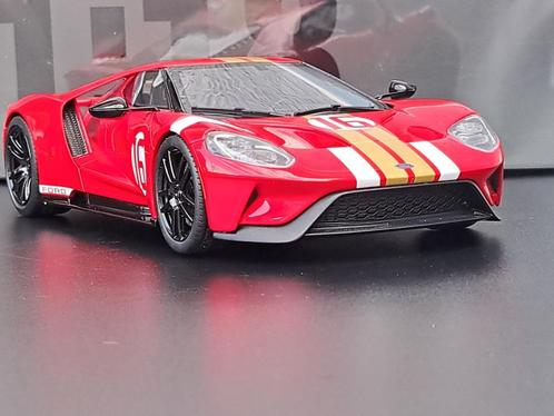 FORD GT Heritage Edition 1:18ème GT spirit 1:18ème, Hobby en Vrije tijd, Modelauto's | 1:18, Nieuw, Auto, Overige merken, Ophalen of Verzenden