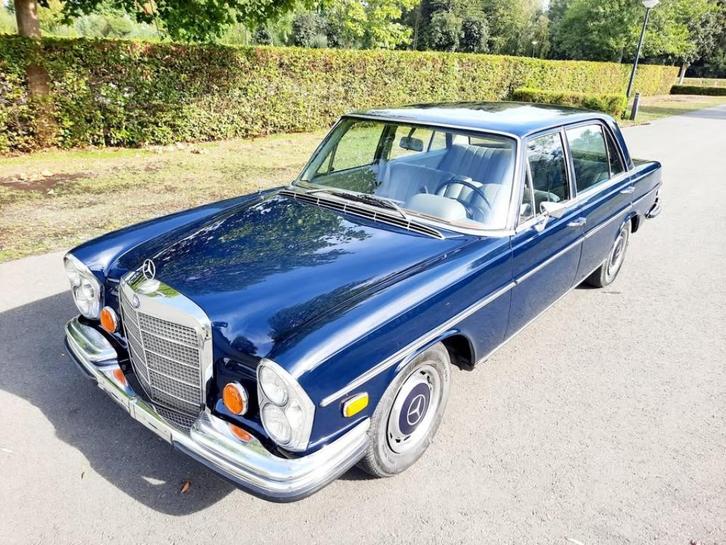 1972 Mercedes-Benz w108 280 SEL 4.5 v8, Auto's, Mercedes-Benz, Bedrijf, S-Klasse, Airconditioning, Elektrische ramen, Radio, Benzine