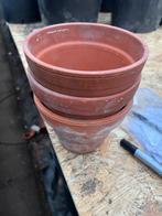 terracotta bloempotten kweekpotten 15 - 15,5 cm, Enlèvement ou Envoi, Moins de 25 cm, Rond, Comme neuf