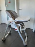 Eetstoel baby chicco, Kinderen en Baby's, Kinderstoelen, Ophalen, Zo goed als nieuw, Meegroeistoel, Gordel(s)