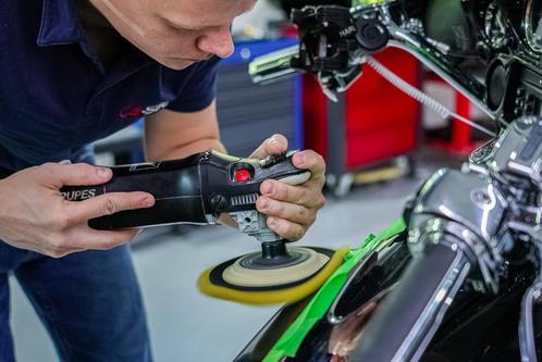 motorfiets polijsten, Diensten en Vakmensen, Auto en Motor | Carwash, Komt aan huis, Krasverwijdering