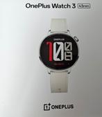 ONEPLUS WATCH 3 (43mm) silver steel ONGEOPEND, Handtassen en Accessoires, Smartwatches, Ophalen of Verzenden, Zilver