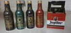 Pack de 4 Jupiler Tomorrowland, Verzamelen, Biermerken, Ophalen, Gebruikt, Flesje(s), Jupiler