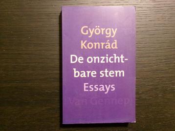 De onzichtbare stem   -Essays-   György  Konrad beschikbaar voor biedingen