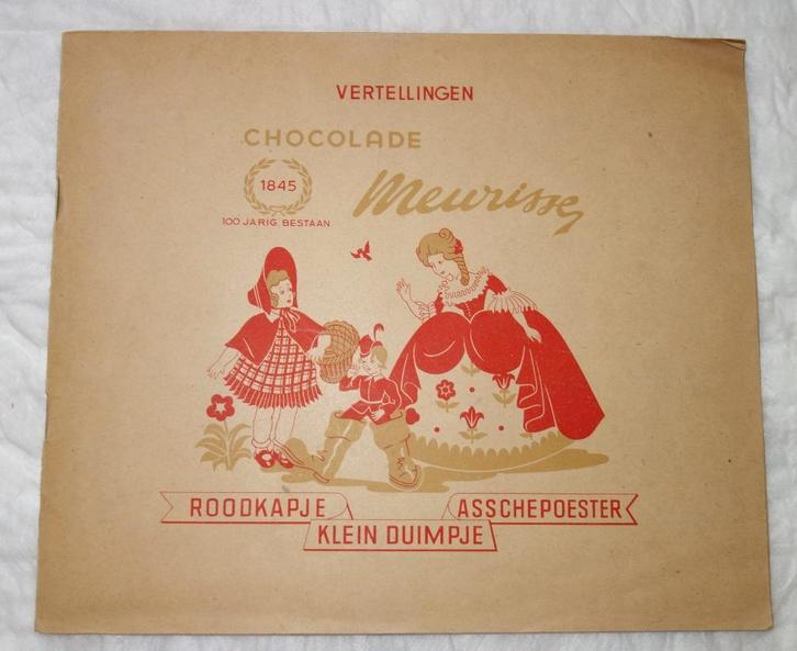 Prentenalbum Vertellingen (Chocolade Meurisse)., Boeken, Prentenboeken en Plaatjesalbums, Gelezen, Prentenboek, Ophalen of Verzenden