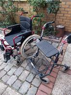 Rolstoel en rollator, Diversen, Rolstoelen, Ophalen, Inklapbaar, Gebruikt, Duwrolstoel