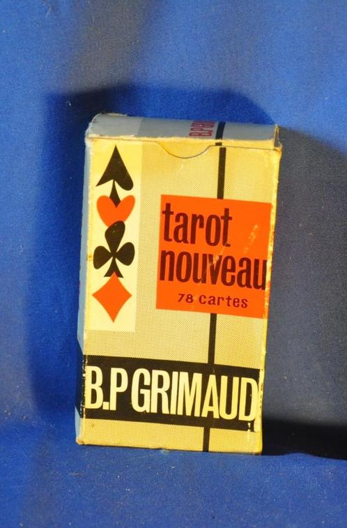 ancien jeu de tarot bp grimaud, Hobby en Vrije tijd, Gezelschapsspellen | Kaartspellen, Gebruikt, Drie of vier spelers, Ophalen of Verzenden
