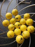 16 golfballen van Euro Point (geel), Sport en Fitness, Golf, Gebruikt, Ophalen