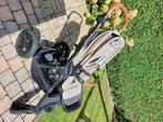 Kinderkraft wandelwagen met wieg en maxi cosi plus toebehore, Kinderen en Baby's, Kinderwagens en Combinaties, Verstelbare duwstang