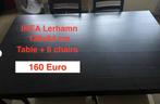 IKEA Dining table with chairs, Maison & Meubles, Enlèvement, Comme neuf, 100 à 150 cm