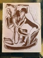 Ossip Zadkine linosnede, Ophalen