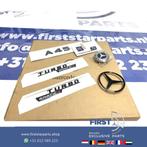 W177 V177 A45s AMG LOGO SET ZWART LETTERS Mercedes A KLASSE, Auto-onderdelen, Ophalen of Verzenden, Gebruikt, Mercedes-Benz