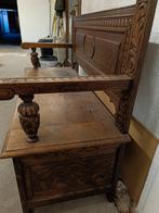 Mooie volle eiken bank, Antiek en Kunst, Ophalen