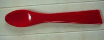cuillère en plastique Pluto longueur 23 cm comme neuve, Enlèvement ou Envoi, Comme neuf, Ustensile
