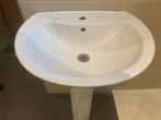 lavabo met voet, Doe-het-zelf en Bouw, Ophalen, Gebruikt, Wastafel