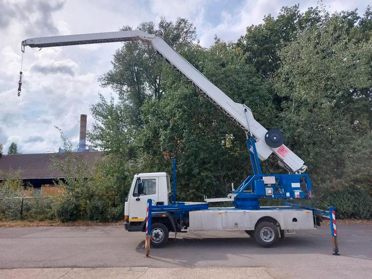 DAF AE45 - KLAAS 30-1000 ALU (1219h!) Dachdecker Kran 30 m T, Auto's, Vrachtwagens, Bedrijf, Te koop, DAF, Diesel, Euro 2, Handgeschakeld