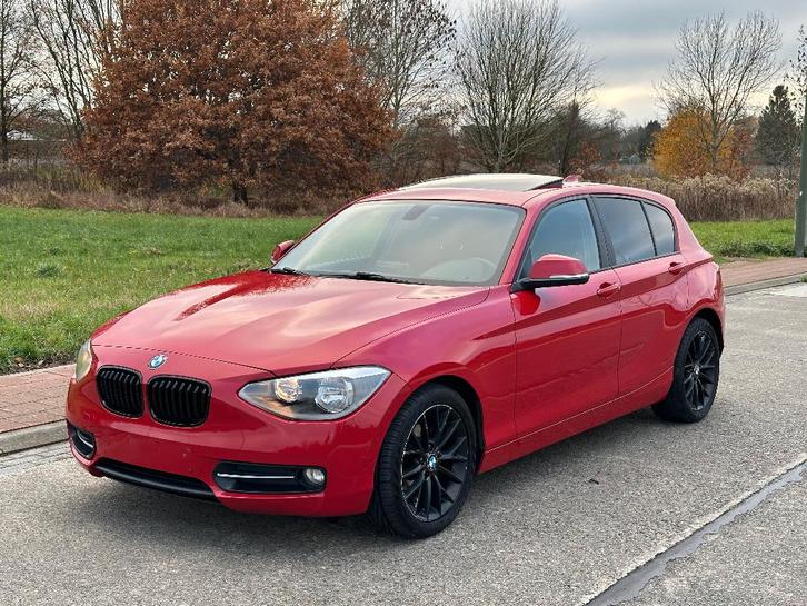 BMW 116D Sport 2.0 D GPS Clima Open dak Velgen Euro 5, Auto's, BMW, Bedrijf, Te koop, 1 Reeks, ABS, Airbags, Alarm, Bluetooth