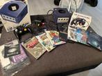 Nintendo GameCube + Games, Games en Spelcomputers, Spelcomputers | Nintendo GameCube, Gebruikt, Met 2 controllers, Ophalen of Verzenden