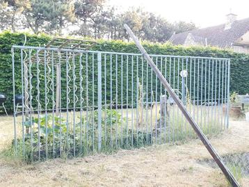 Hekken 420 x 160 cm All weather proof, Tuin en Terras, Ophalen, Zo goed als nieuw, Aluminium