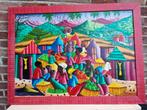 Tableau avec peinture haïtienne, Enlèvement