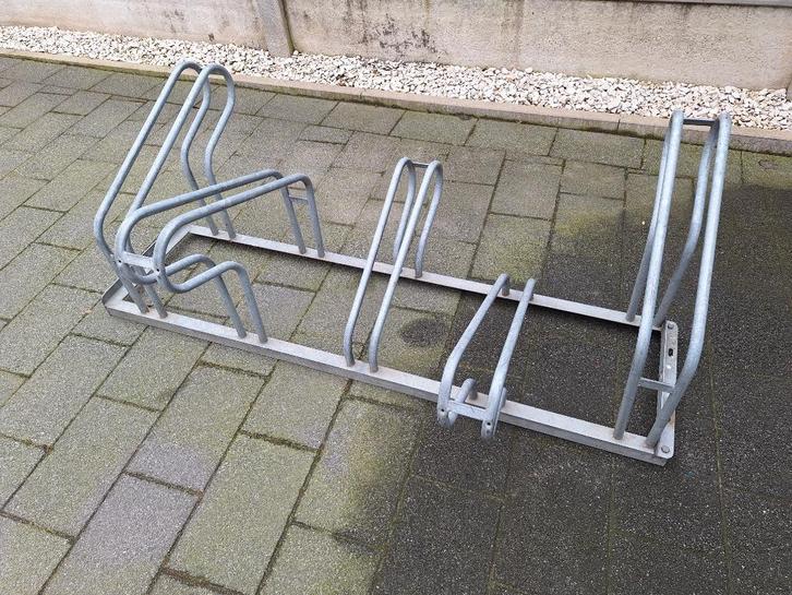 Fietsenrek gegalvaniseerd, Fietsen en Brommers, Fietsaccessoires | Fietsenrekken, Zo goed als nieuw, Ophalen