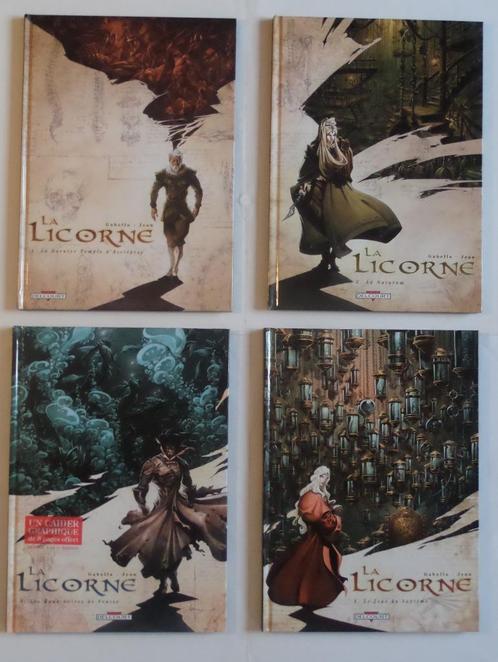 La Licorne, Mathieu Gabella, Anthony Jean, Delcourt, Livres, BD, Utilisé, Série complète ou Série, Enlèvement