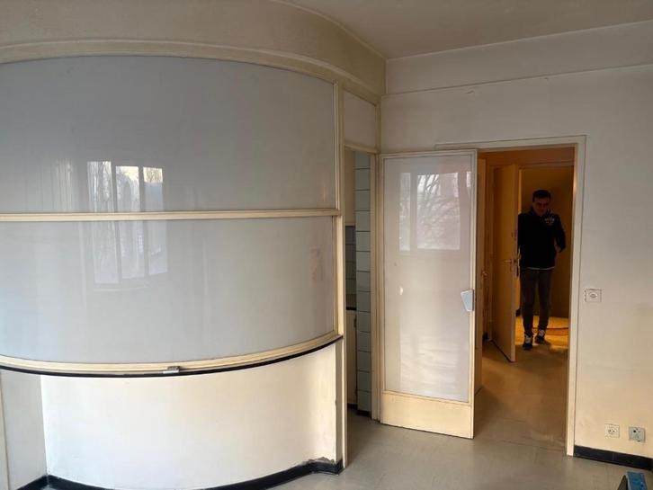 Porte et châssis arrondi style art deco, Bricolage & Construction, Châssis & Portes coulissantes, Utilisé, Autres types, Bois