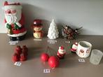 diverse kerst kaarsen en thee lichthouders, Diversen, Ophalen of Verzenden, Zo goed als nieuw